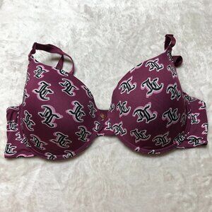 💕2/$35 💕Juicy Couture Plum Bra Size 42D